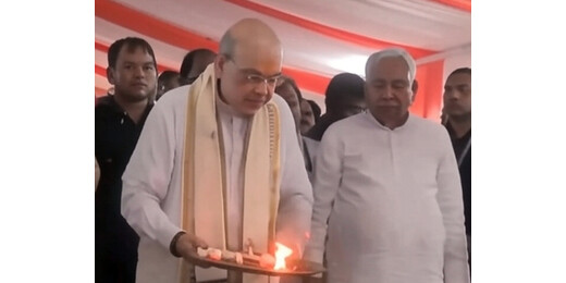 पुनौरा धाम में मां जानकी मंदिर का भूमि पूजन, अमित शाह-नीतीश कुमार ने रखी भव्य मंदिर की आधारशिला